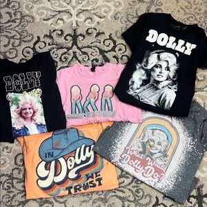 Dolly Parton Graphic T-Shirts Collection